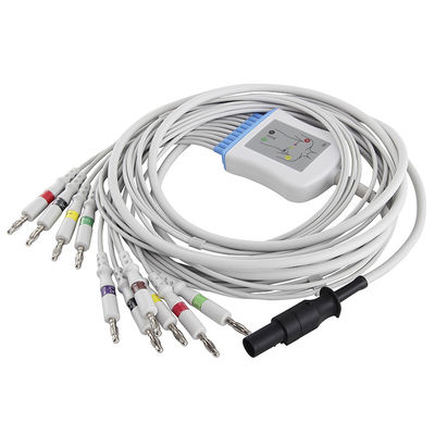 Cáp Mortara EKG 60-00180-01 Dây dẫn IEC 4.0 Đầu nối Banana