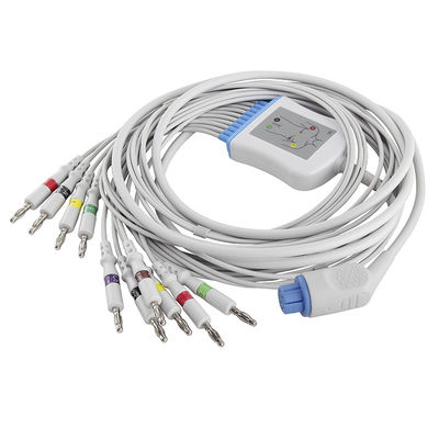 Cáp Datex EKG và đầu nối dây dẫn IEC 4.0Banana