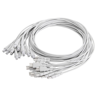 GE CAM 14 Dây dẫn ECG 420101-002 Dây dẫn chuối EKG IEC 4.0
