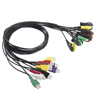 GE Marquette 10 Cáp X-Ray ECG chì và dây dẫn trong suốt phóng xạ