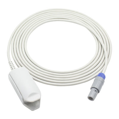 3.00M TPU Cảm biến SpO2 có thể tái sử dụng 3F IRIS300 Phoene PM8300 Kẹp ngón tay người lớn 6Pin