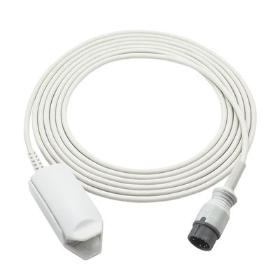 Cảm biến SpO2 có thể tái sử dụng của Zoncare PM-7000C PM-7000D Đầu dò SpO2 kẹp ngón tay người lớn 6Pin