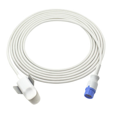 Cảm biến SpO2 tái sử dụng Biolight M900 M7000 M9500 Kẹp ngón tay kỹ thuật số 12Pin dành cho trẻ em