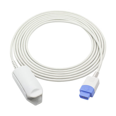 GE Datex Ohmeda OxyTip TruSignal Tech Cảm biến TS-F-D SpO2 9Pin Kẹp ngón tay người lớn Đầu dò SpO2 I4 Với các mô-đun E-Series