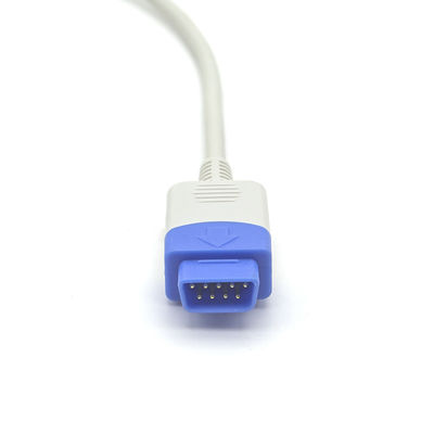 GE Datex Ohmeda OxyTip TruSignal Tech Cảm biến TS-F-D SpO2 9Pin Kẹp ngón tay người lớn Đầu dò SpO2 I4 Với các mô-đun E-Series