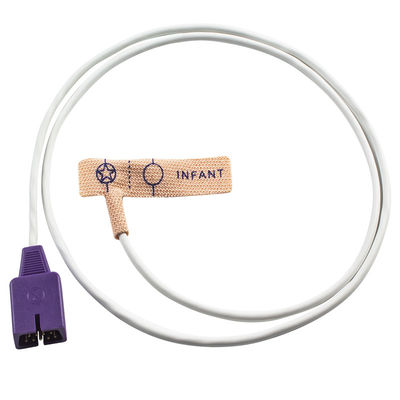 N-ellcor Oxi-max DB9 9pin MAX-N Cảm biến SpO2 dùng một lần PM10N NPB-3910 vải căng da Đầu dò SpO2 dùng một lần