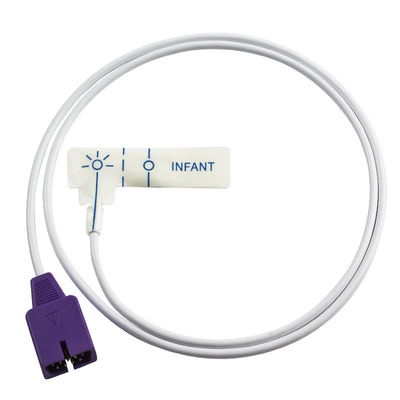 N-ellcor Oxi-max DB9 9pin MAX-I N-20 N-600x Bọt trắng dành cho trẻ sơ sinh Dùng một lần SPO2 Pulse Oximeter Đầu dò ngón tay