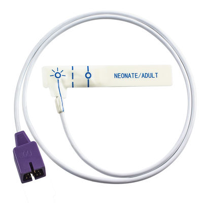 N-ellcor Oxi-max DB9 9pin MAX-I N-20 N-600x Bọt trắng dành cho trẻ sơ sinh Dùng một lần SPO2 Pulse Oximeter Đầu dò ngón tay