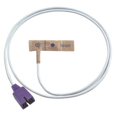 N-ellcor Oxi-max DB9 9pin MAX-A Bộ cảm biến SpO2 dùng một lần PM100N NPB-4000 Vải không dệt cho người lớn