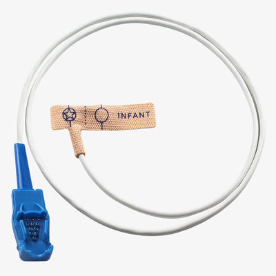 GE Oxytip Đầu dò cảm biến SpO2 dùng một lần Vải căng da trẻ sơ sinh dành cho người lớn