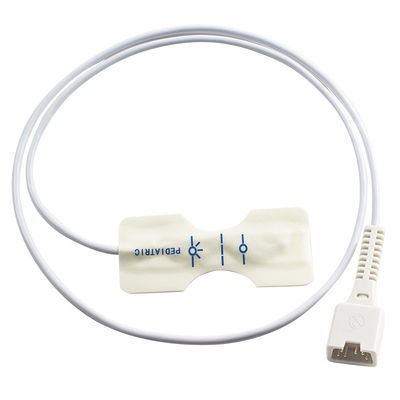 Novametrix 513 710 6pin Cảm biến SpO2 dùng một lần 715 MARS Bọt trắng dành cho trẻ em Đầu dò SpO2 dùng một lần
