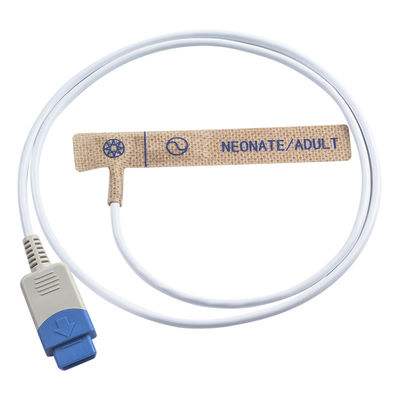Datex Ohmeda TS-AP-10 TS-AP-25 Cảm biến SpO2 dùng một lần 3800 3900 Vải không dệt dành cho người lớn/trẻ sơ sinh Đầu dò SpO2 dùng một lần