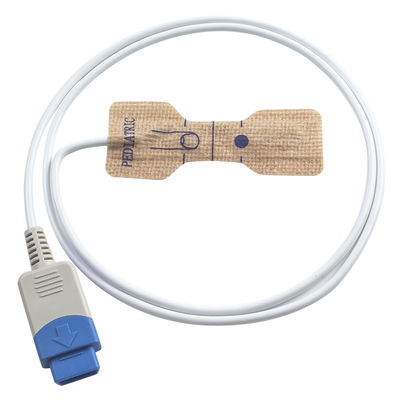 Datex Ohmeda TS-AP-10 TS-AP-25 Cảm biến SpO2 dùng một lần 3800 3900 Vải không dệt dành cho người lớn/trẻ sơ sinh Đầu dò SpO2 dùng một lần