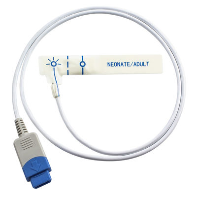 Datex Ohmeda TS-PAW-25 TS-PAW-10 Nhi khoa SpO2 Sensor Bông trắng SpO2 Probe dùng một lần