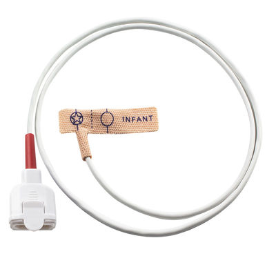 for M-asi-mo Cảm biến SpO2 dùng một lần Red Series 11pin Vải căng da