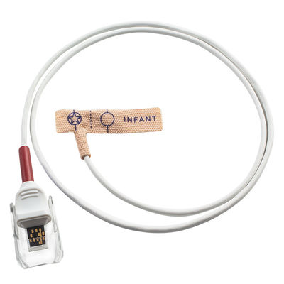 for M-asi-mo Mới 4003 4004 4005 RD Bộ Cầu Vồng Đỏ Tech Dùng Một Lần Spo2 Cảm Biến Da Vải Co Giãn Trẻ Sơ Sinh NeoPt-500