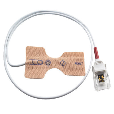 for M-asi-mo Mới 4003 4004 4005 RD Bộ Cầu Vồng Đỏ Tech Dùng Một Lần Spo2 Cảm Biến Da Vải Co Giãn Trẻ Sơ Sinh NeoPt-500