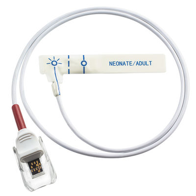 Cho M-asi-mo Mới 4476 4001 4075 RD BỘ Công nghệ cầu vồng đỏ Dùng một lần cảm biến spo2 Nhi khoa Bọt trắng
