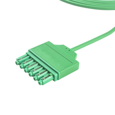 Cáp chuyển đổi ECG 6 đạo trình Sie-me-ns Draeger MS16256 Cáp nối dài ECG Drager Đầu nối chân đơn