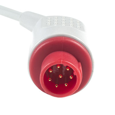 Cáp điện tâm đồ Bionet BM3/5 và dây dẫn 5 Đầu nối IEC Clip 8Pin Cáp điện tâm đồ