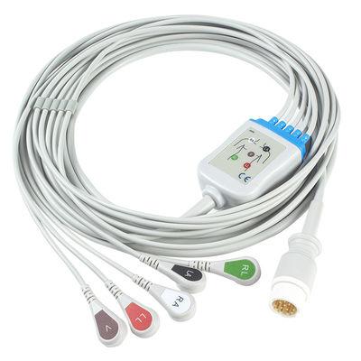 Cáp điện tâm đồ P-Hilips và dây dẫn 12 chân 5 Cáp điện tâm đồ M1975A
