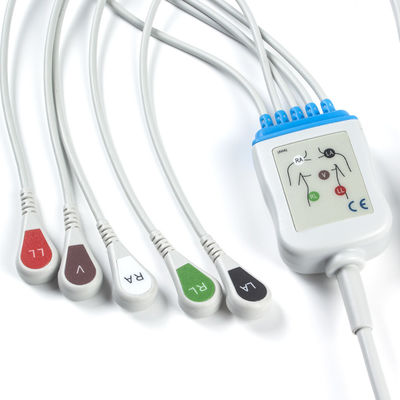 Cáp điện tâm đồ P-Hilips và dây dẫn 12 chân 5 Cáp điện tâm đồ M1975A