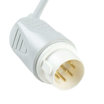 Cáp P-hilips 8Pin ECG và dây dẫn 3Lead M1735A Snap ECG Cable
