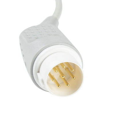 Cáp thân ECG 8pin 3Lead Cable ECG để Din Leadwires