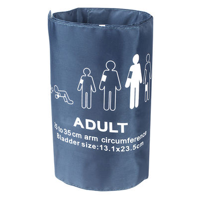 Đa Năng NIBP Vòng Bít Người Lớn Đôi Ống NIBP Vòng Bít Nylon 25-35 Cm Kép Ống Vòng Tay Có Thể Tái Sử Dụng Huyết Áp Vòng Đeo Tay