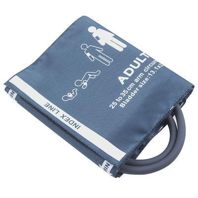 Đa Năng NIBP Vòng Bít Người Lớn Đôi Ống NIBP Vòng Bít Nylon 25-35 Cm Kép Ống Vòng Tay Có Thể Tái Sử Dụng Huyết Áp Vòng Đeo Tay