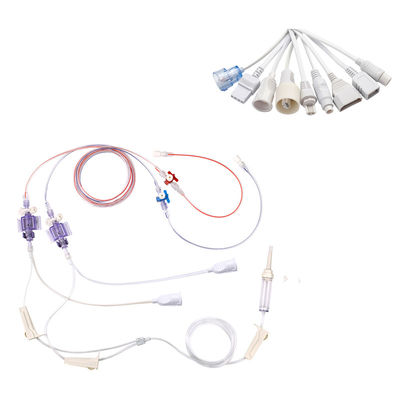 Đầu dò Ibp dùng một lần B.D. Bộ chuyển đổi huyết áp loại đôi BD Dual cho cáp bộ chuyển đổi IBP