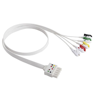 S-iemens ECG Leadwires Dùng một lần 5 dây dẫn ECG và dây dẫn