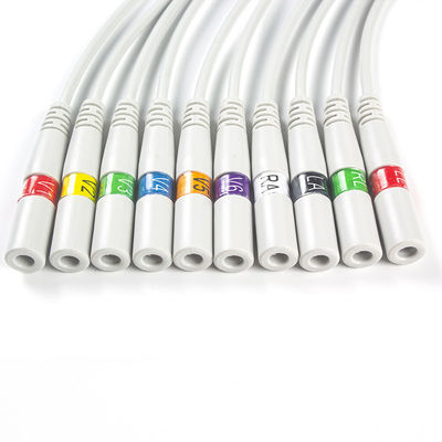 Bộ phận ECG Banana To Snap Bộ chuyển đổi ECG Bộ điều hợp Pigtail 9281-002-50 Đầu nối điện cực ECG 4mm