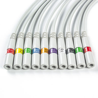 Bộ phận ECG Banana To Snap Bộ chuyển đổi ECG Bộ điều hợp Pigtail 9281-002-50 Đầu nối điện cực ECG 4mm