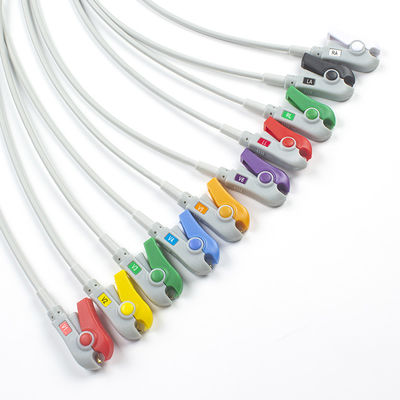 Bộ phận ECG Bộ điều hợp Pigtail 989803101701 40498E 4.00MM ECG Snap To Banana Plug Adapter