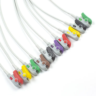 Banan Needle To Clip ECG Adapter Pigtail Adapters 3.00MM Kết nối điện cực ECG IEC