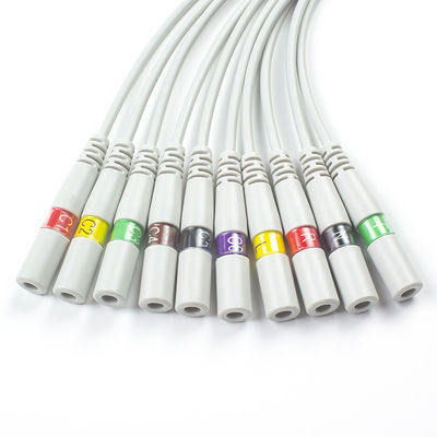 Banan Needle To Clip ECG Adapter Pigtail Adapters 3.00MM Kết nối điện cực ECG IEC