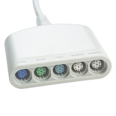 S-iemens SC7000 ECG Cable Draeger 5590539 Sơ sinh Med ECG Trunck Cable