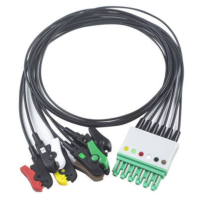 Dây dẫn ECG MRI X-quang trong suốt của S-iemens Drager Radio 5 chân