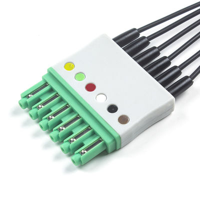 Dây dẫn ECG MRI X-quang trong suốt của S-iemens Drager Radio 5 chân