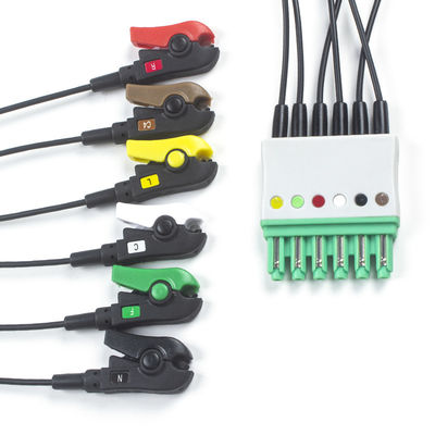 Dây dẫn ECG MRI X-quang trong suốt của S-iemens Drager Radio 5 chân
