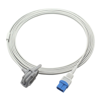 Cảm biến SpO2 có thể tái sử dụng của Spacelabs 10Pin 90367 90369 Cảm biến SpO2 kẹp ngón tay người lớn