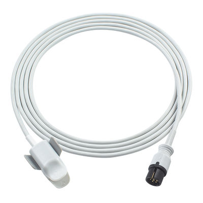 Anke 6 pin SpO2 cảm biến tái sử dụng ASC-553 ACS-553A AAMI 6pin kết nối người lớn đầu mềm SpO2 thăm dò