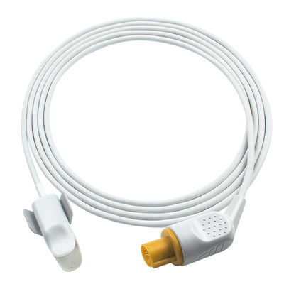 GE Hellige tương thích kết nối trực tiếp cảm biến SpO2 tái sử dụng 7 chân người lớn SMK SMC SMU SMS SMV SpO2 Probe