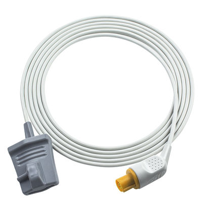 GE Hellige tương thích kết nối trực tiếp cảm biến SpO2 tái sử dụng 7 chân người lớn SMK SMC SMU SMS SMV SpO2 Probe