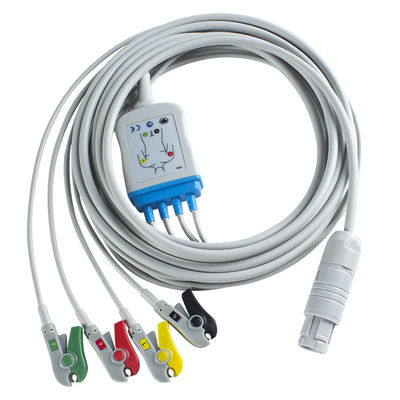 Primedic Defibrillator ECG Cáp và dây dẫn 16pin ECG trực tiếp vào máy Cáp EKG 4 kênh