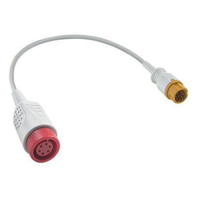 Mindray 12 Pin đến General 6 Pin IBP Adapter Cable IBP Extension Converter Cable