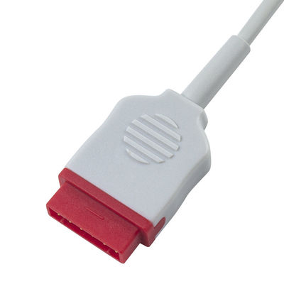 GE IBP Adapter Cable 2*Ph-Ilips 4pin IBP Extension Cable 350cm Đối với phòng khám / bệnh viện