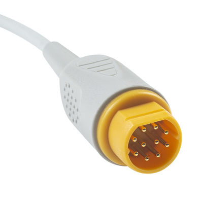 S-iemens/Draeger Grey TPU IBP Adapter Cable 10pin đến 10pin IBP Extension Cable