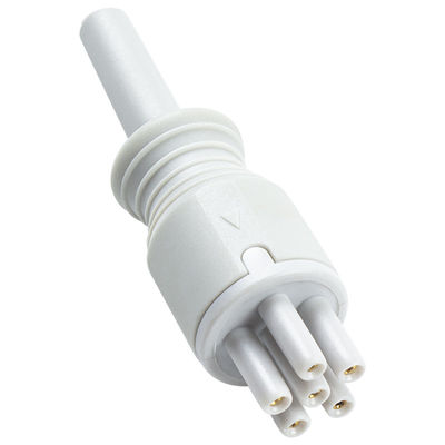 Đối với Omron > Colin Cáp ECG kết nối trực tiếp tương thích và dây dẫn 5Lead IEC Grabber